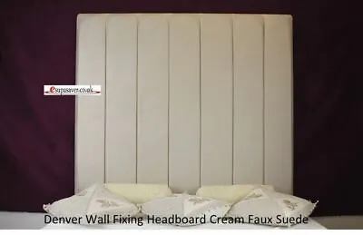 £95 • Buy Denver Wall Fixing High Headboard Esupasaver Quality Handmade Furniture