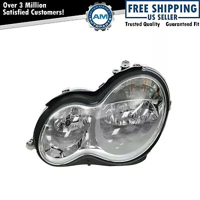 Halogen Headlight Headlamp Driver Side Left LH For Mercedes Benz C Class • $105.63