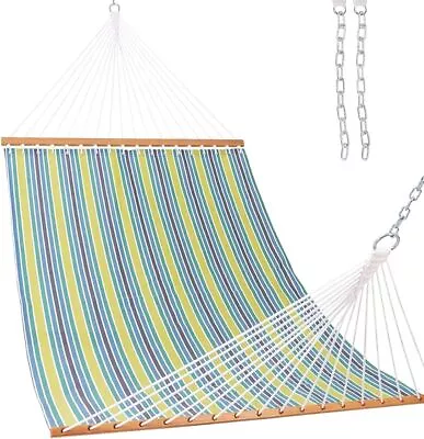Quick Dry Hammock With Spreader Bar 2 Person Double Hammock • $56.99