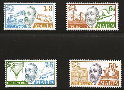 Malta Scott #484-87 Singles 1974 Complete Set FVF MNH • $1.90