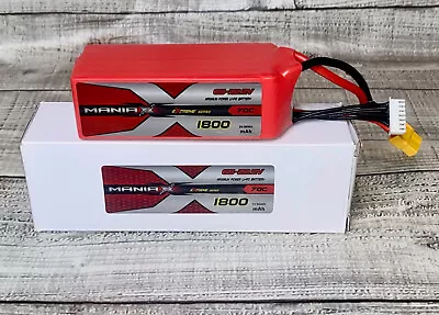 ManiaX 6s 1800mAh 70C Lipo Battery - *Spares & Repairs* • £26.99