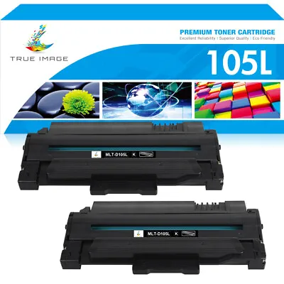 2 MLT-D105L MLT-D105S Toner For Samsung ML-1910 ML-1915 ML-2525 ML-2545 ML-2580n • $33.85