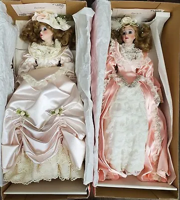 2 Vintage Bradley Collectible Dolls 20  ~ PTD-261 Audrey & PTD-256 Marilyn NIB • $84.29