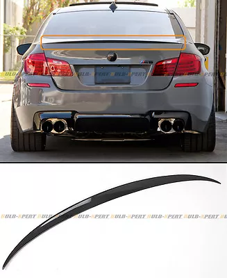 For 11-16 BMW F10 5 Series 535i 528i Carbon Fiber M5 OE Style Trunk Spoiler Wing • $109.99