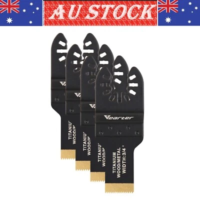 $15.99 • Buy 4x 20mm Oscillating Multi Tool Blade Saw Blades Wood Metal Cutter Dewalt Fein