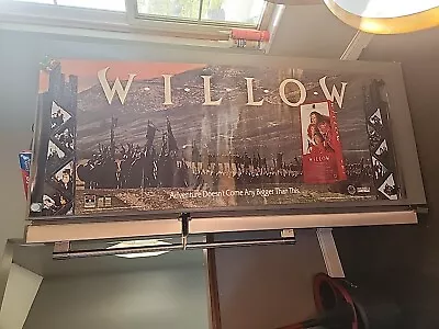WILLOW 1988 Rare!! Video Store Promo ORIG POSTER VHS 1988 24x60 • $75