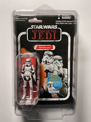 Hasbro Star Wars Stormtrooper Vintage VC41 3.75 In Action Figure With Star Case • $60