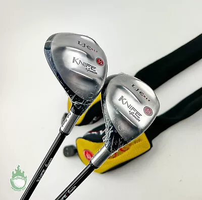 La Jolla Knife Junior 1/3 & 5/7 Woods 6-9 YEARS OLD Graphite Golf Clubs • $39.99