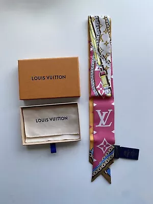 Louis Vuitton Silk Bandeau Scarf • £160