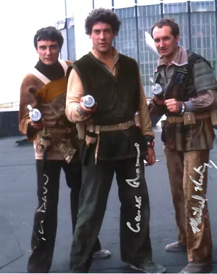 Television Autograph: PAUL DARROW GARETH THOMAS MICHAEL KEATING (Blakes' 7) • £120