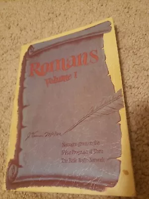 Romans Vol I By J. Vernon McGee 1976 • $9.99