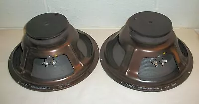 PAIR CTS 12  16 Ohm 100 Watt Vintage Ceramic Speakers 1977 Guitar Or Bass Amp • $129