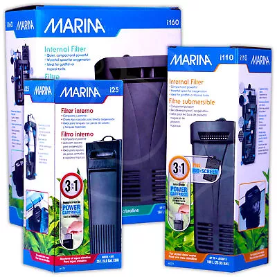 Marina I25 I110 I160 Internal Aquarium Filter Power Fish Tank Cartridge Media • £8.75