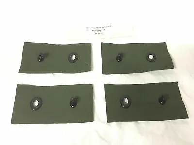 US MILITARY TARP VEHICLE COVER FABRIC EXTENSION PATCH TURNBUCKLE TURN BUTTON X 4 • $24.95