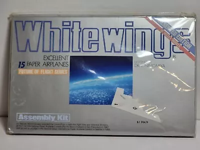 Vintage 1990 White Wings  Excellent Paper Airplanes  Reserved Ed Volume 4 NEW! • $49.90