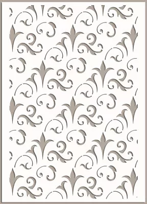 Floral Lace Stencil Vintage Pattern For Wall For Furniture Wedding Reusable FL66 • £5.99