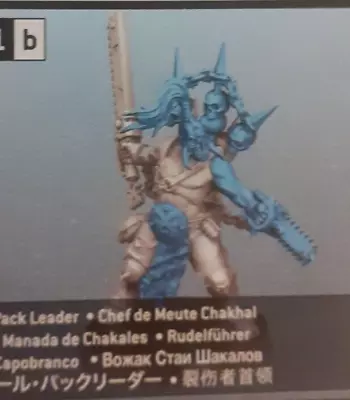 Pack Leader - Jakhal Chaos Cultist - World Eaters Khorne  2023 (2) • £4.50