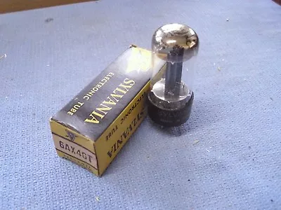 $5 • Buy Vintage NOS NIB Sylvania 6AX4GT Vacuum Tube 1960s Damper/Booster,Hickok Tested!