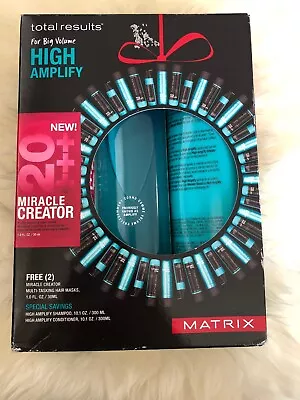 Matrix Total Results High Amplify Shampoo & Conditioner 10.1oz/ea & Mask 1oz • $31.60