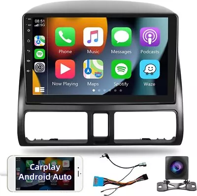 For Honda CRV 2002-2006 Head Unit Carplay Android 11 GPS Car Stereo Radio + Cam • $154.99