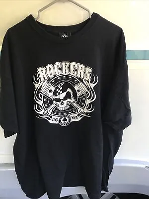 Ace Cafe London  Rockers  Tshirt Black 2xl • £18.50