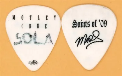 Motley Crue 2009 Mick Mars BLUE VARIANT Saints Of LA Guitar Pick  • $49.99