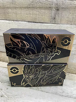 Pokemon Sword And Shield Ultra Premium Collection Zacian/Zamazenta BOXES ONLY • $49.95