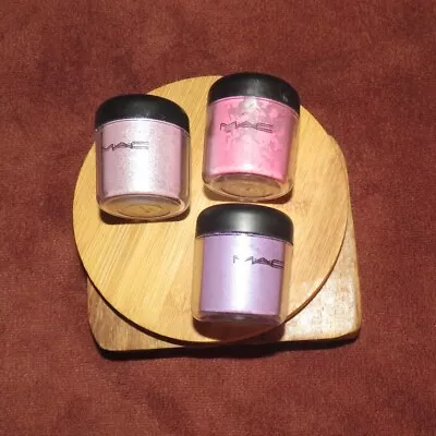 Mac Kitchmas Pink Viz-A-Violet Collectibles Eyeshadow Pigment LOT RARE DISC! • $20.99