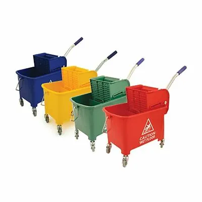 Kentucky Wringer 20L Mop Bucket On Wheels Commercial Cleaning • £39.99