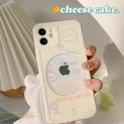 $10.99 • Buy Cute Cartoon Bear Case Cover For IPhone 1112 Pro Max Xs XR 7 8 Plus SE 20