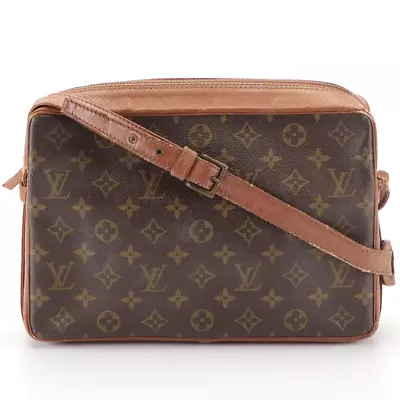 Authentic Vintage Louis Vuitton Sac Bandoulière In Monogram Leather • $200