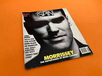 Spin Magazine (june 1988) Vol 4 Issue #3 - Morrissey Soul Asylum James Brown Fn+ • $15