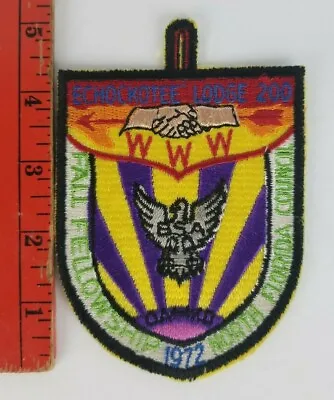 Vintage 1972 Boy Scouts Echockotee Lodge Arrow Jacksonville Florida Patch • $19.95