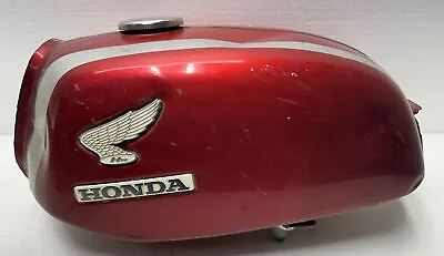 Vintage 1970's Honda Cb 175?? Gas Tank With Gas Cap Petcock And Emblems • $150