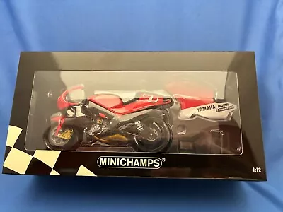 Minichamps 1/12 Carlos Checa Yamaha YZR 500 2001 • $65