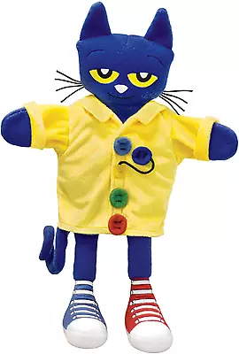 Pete The Cat And His Four Groovy Buttons Hand Puppet 14.5-Inch • $23.38