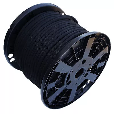 USA 1/4  X 250' Bungee Cord Shock Cord Bungie Cord Marine Grade Stretch Cord BLK • $47.99