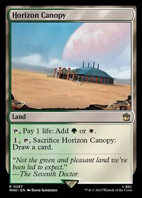 [1x] Horizon Canopy - Near Mint English - Doctor Who MTG Magic • $2.49