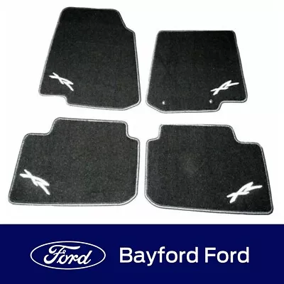 Carpet Floor Mat Set Black Xr Logo Fg Xr6 Xr8 Mk1 Falcon Xr Series Set Of 4 • $109.99