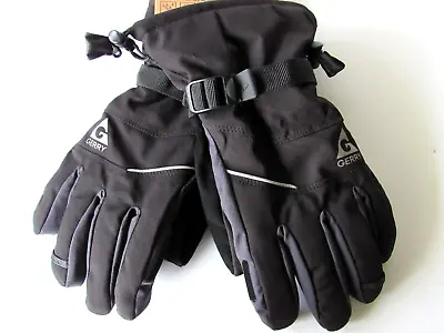 Gerry Pro Sphere Mens L/XL Black Winter Ski Gloves 3M Thinsulate Touchscreen • $39.99