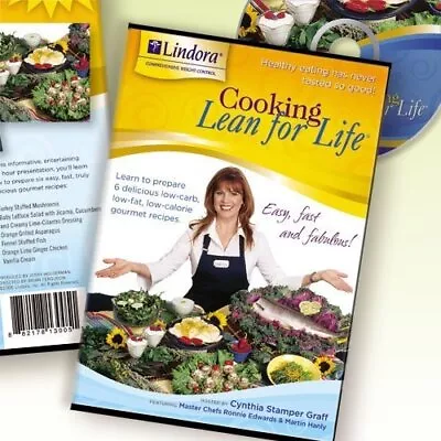 Cooking Lean For Life Lindora DVD • $12.95