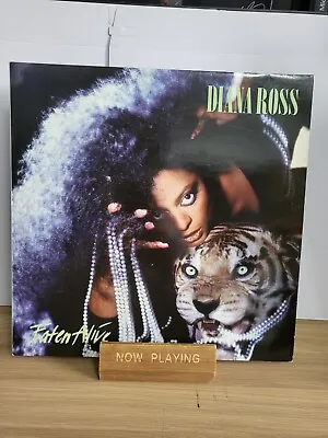 Diana Ross-eaten Alive Vinyl Lp 1985 Uk • £4.50