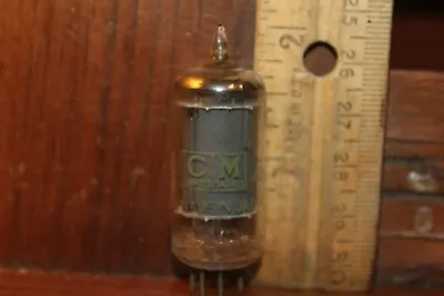 Vintage Electronic Vacuum Tube CM CURTIS MATHES HI FI 6BE6 • $4