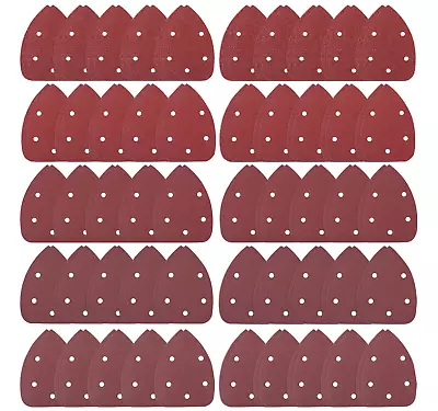 Mouse Detail Sander Sandpaper 100PCS Palm Mouse Sander Pads 40/80/120/180/240 • $24.99