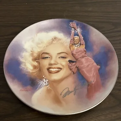 MARILYN MONROE Collector's Plate Bradford Exchange All That Glitters Memorabilia • $23.80