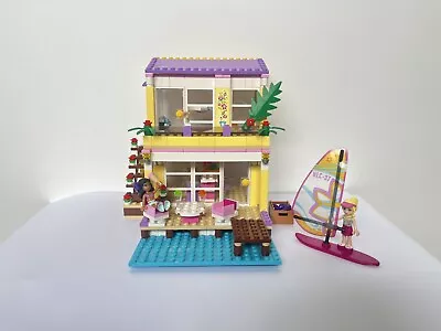 Lego Friends Stephanie’s Beach House Retired Set 41037 • $35