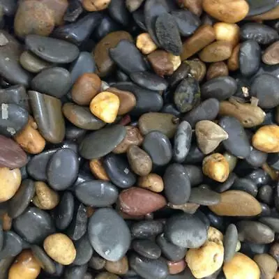 £12.99 • Buy Aquarium Fish Tank Stones Pebbles Gravel Substrate Natural Color 1-2cm 5-60kg