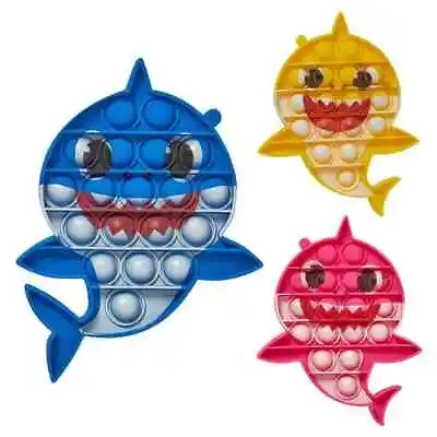 £3.99 • Buy Baby Shark Push Popper Fidget Toy Sensory SEN Pinkfong Official Brand New