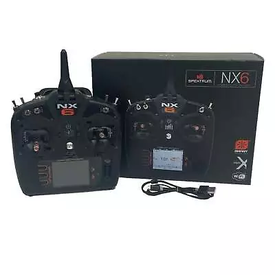 Spektrum 6-Channel 2.4GHz DSMX RC Remote Control Transmitter Radio System NX6 • $279.99