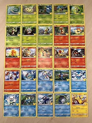 $16.95 • Buy 2021 Mcdonalds Pokemon 25th Anniversary Complete 25 Card Set 